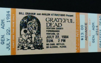 This Week in Grateful Dead History: Week 30 - July 22, 1984Let your life proceed